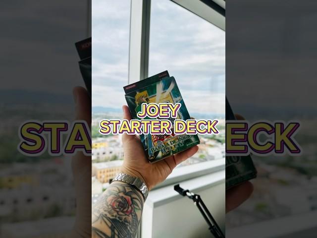 OPENING YU-GI-OH! JOEY STARTER DECK 1ST EDITION  #yugioh #short #shorts #opening #viral