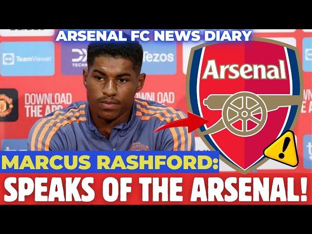 URGENT! MARCUS RASHFORD SENDS WARNING TO THE ARSENAL! [ARSENAL FC NEWS DIARY]