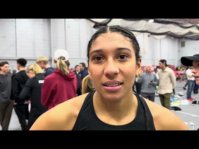 Stanford's Juliette Whittaker After Running 4:30.92 Mile At BU Terrier Classic