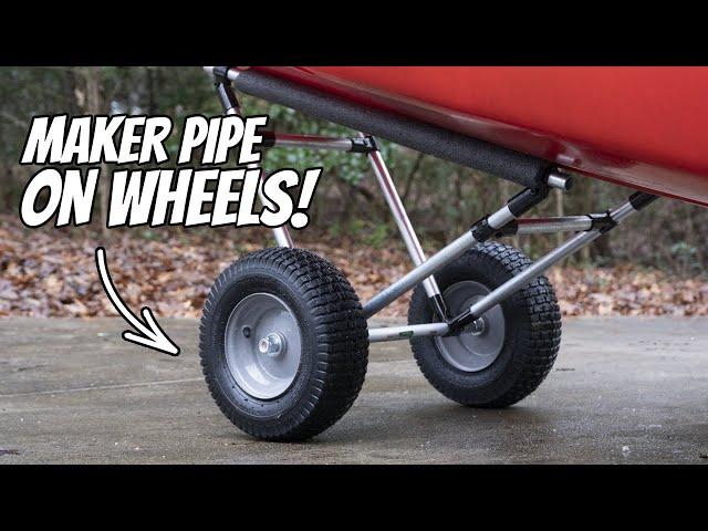 How To Add Wheels To ANY Maker Pipe Build!