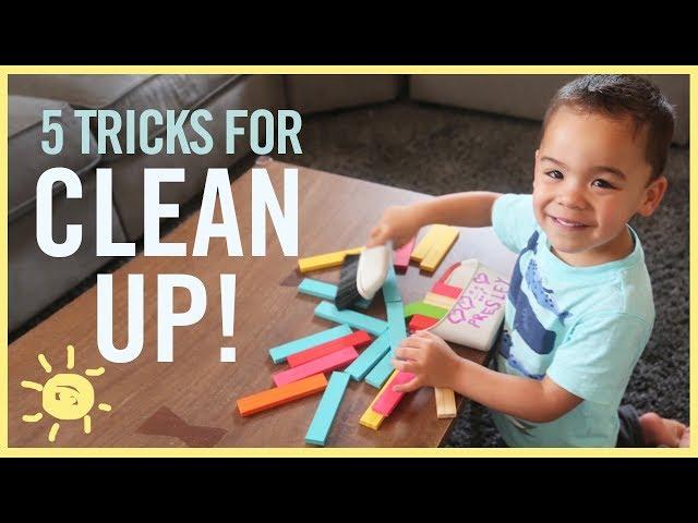 5 Tricks to Get Kids to CLEAN UP!