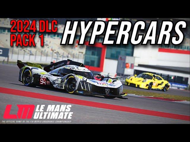 Le Mans Ultimate 2024 DLC Pack 1: Peugeot 9X8 & Lamborghini SC63 Hypercars Now Available!