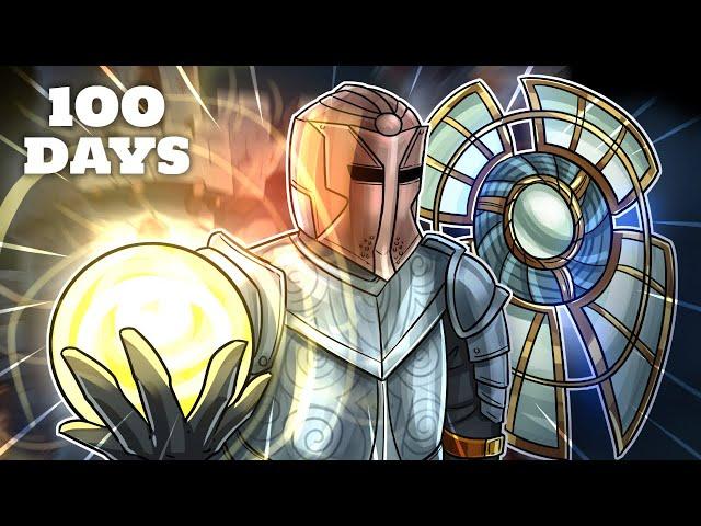 I Spent 100 Days In Skyrim Legendary Difficulty Becoming A Paladin (Skyrim Movie)