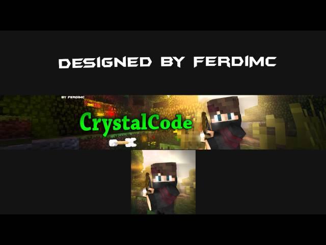 CrystalCode -Banner by FerdiMC // 300 Abos DANKE!