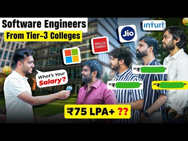 Can Tier 3 College Students Earn 75+ LPA? Asking Software Engineers Their Salaries