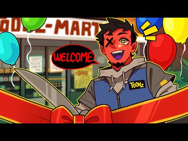 TOONZ-MART IS *OPEN* FOR BUSINESS! | Supermarket Simulator