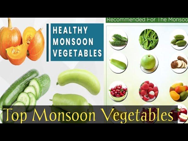 Top 5 Monsoon Season Vegetables | Rainy Season Vegetables in India | Monsoon Vegetables