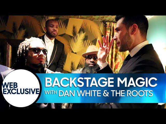 Backstage Magic Trick #4: Dan White and The Roots