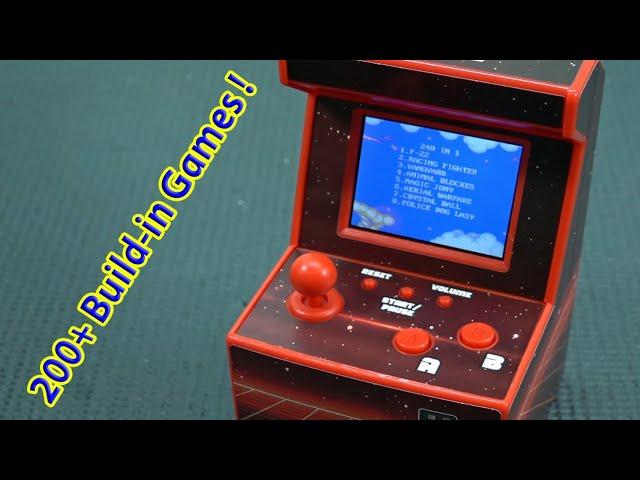 QSS $10 Mini Arcade With 200+ Games .. .. Fun or Pure Crap ?