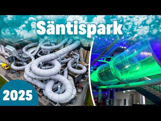 All Water Slides at Säntispark Bäderwelt, Switzerland [2025 POV]