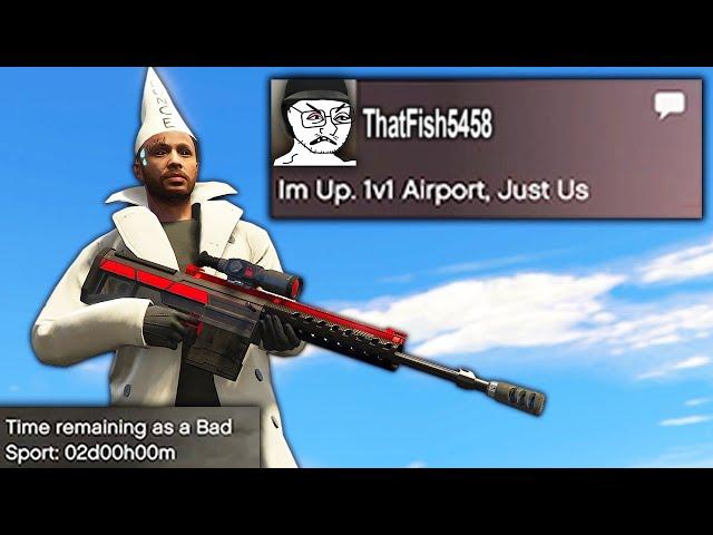 Battling The Most Worthless Tryhards In The World Of Badsports (GTA Online)