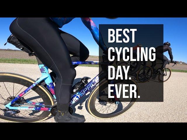 VLOG Day - My BEST Day of Cycling EVER!