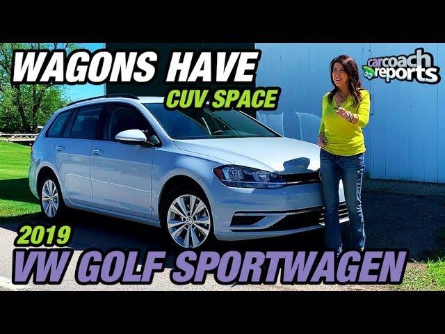 2019 Volkswagen Golf SportWagen - Wagons Have CUV Space