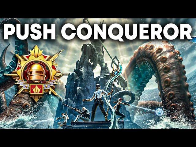 PUSH CONQUEROR, UDAH CROWN - YAKIS LIVE PUBG MOBILE 3.3