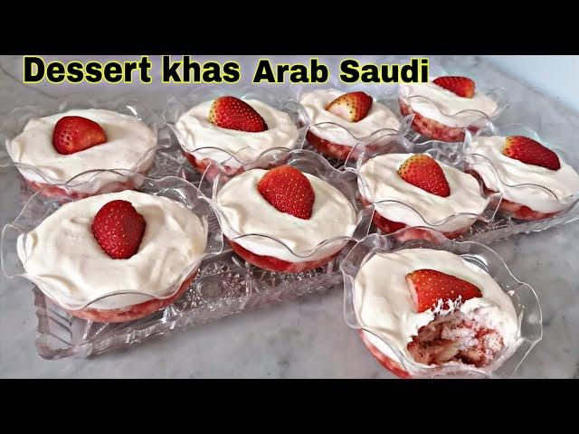 Dessert Arab / kue penutup khas Arab / makanan penutup khas timur tengah