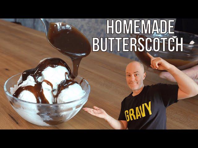 Butterscotch Recipe | Homemade Butterscotch |Easy Butterscotch Dessert | Butterscotch Sauce