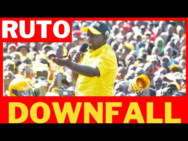 Fear Engulfs Statehouse As Ruto Predicts His Own Political Downfall.One Term President.