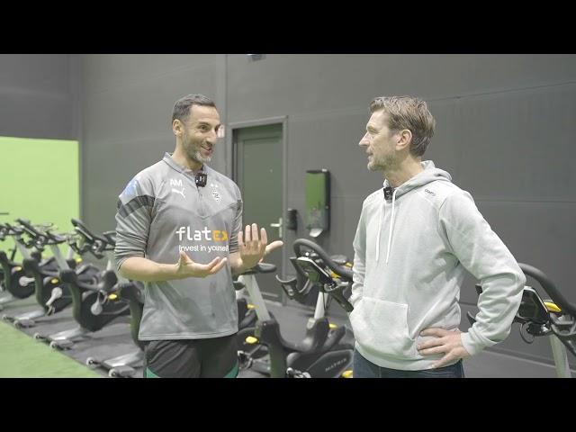 12 Matrix Bikes im neuen Performance Center bei Borussia Mönchengladbach. | MatrixTV