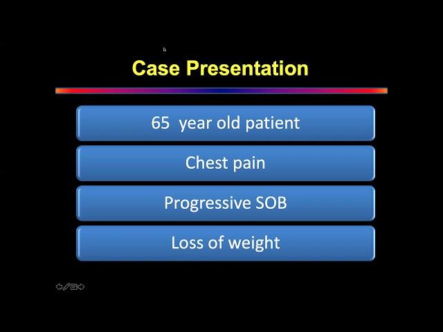 Case Presentation  Mesothelioma