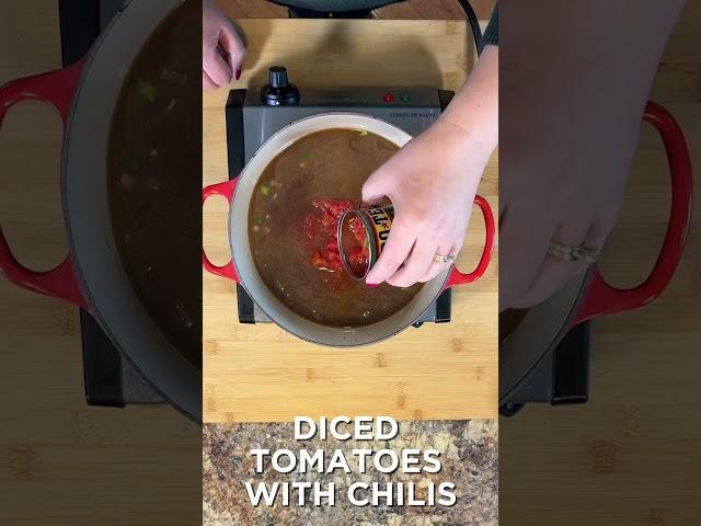 Dump & Simmer | Easiest Chicken Tortilla Soup Recipe