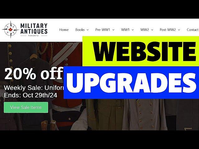 Military Antiques Toronto Website Revamp: Faster Browsing, Weekly Sales & New Auctions Launch Nov 15