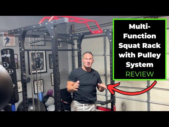 Multi Function Squat Rack with Pulley System review