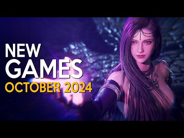 NEW GAMES coming in OCTOBER 2024 with Crazy NEXT GEN Graphics