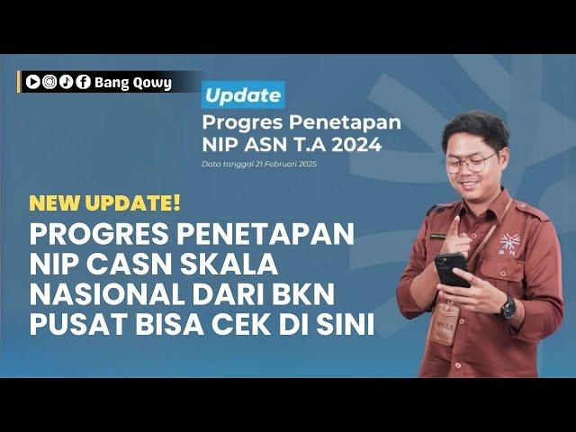 Progres Penetapan NIP CPNS dan PPPK terbaru per 21 Februari 2025