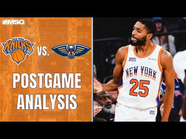 Bridges Has Breakthrough Game In Blowout Win Over Pelicans | New York Knicks