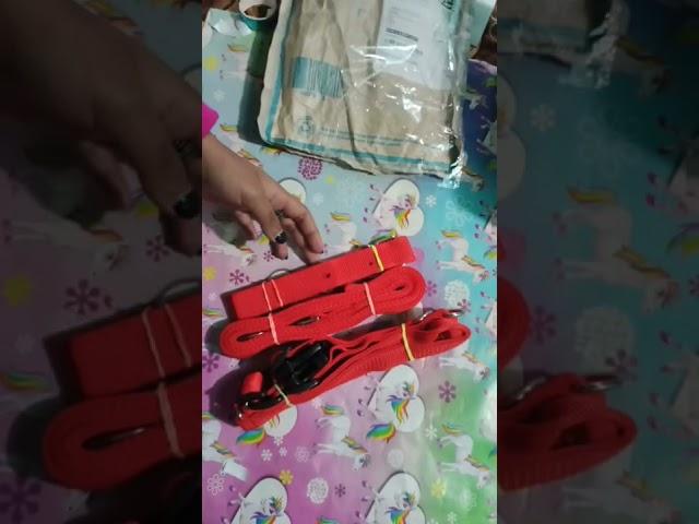 unboxing dog belt for my dog ........