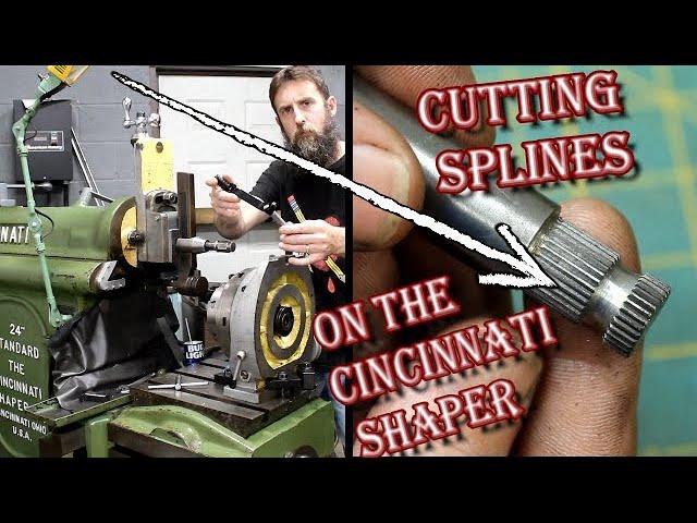 Cutting Splines On The Shaper & Tool Grinding