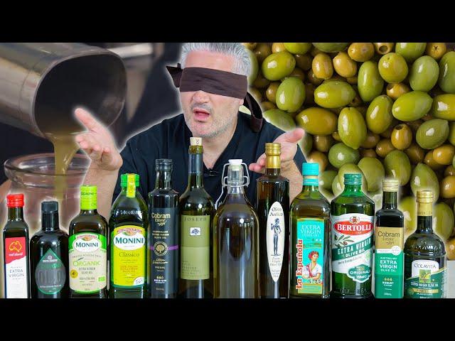 Italian Chef Blind Extra Virgin Olive Oil Taste Test