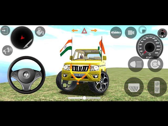 Dollar (Song) Modified Mahindra Yellow Bolero || Indian Cars Simulator 3D || Android Gameplay Part 1