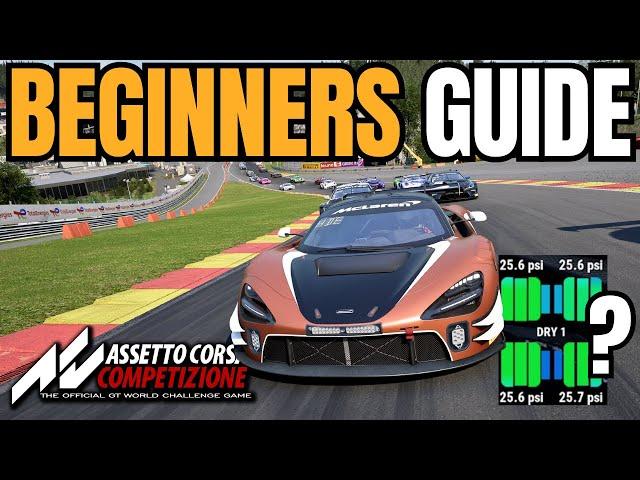 ACC Basics - Beginner Cars, Presets, Tires and Brakes - Beginner's Guide Assetto Corsa Competizione