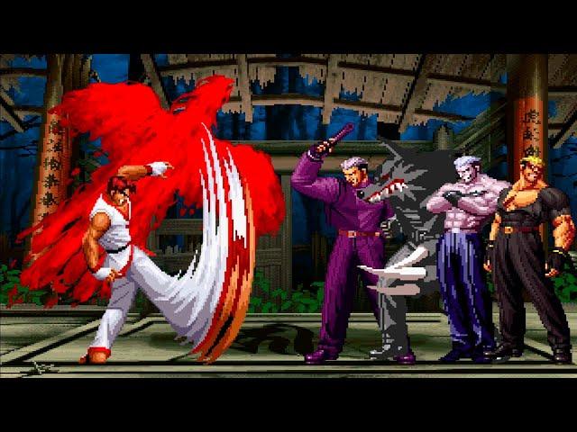 [KOF Mugen] Korean Spirit of Justice vs Yamazaki Team