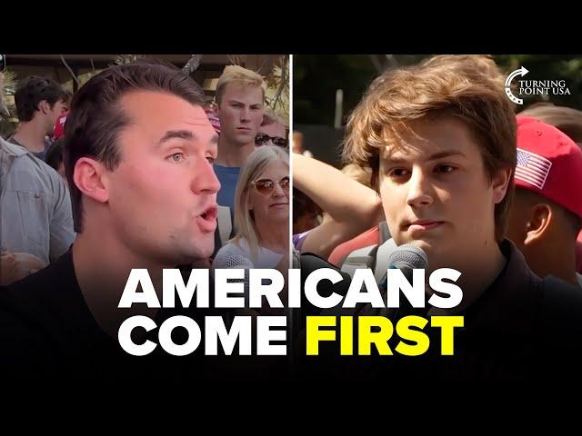 CHARLIE KIRK: Americans Should ALWAYS COME FIRST  | Turning Point USA