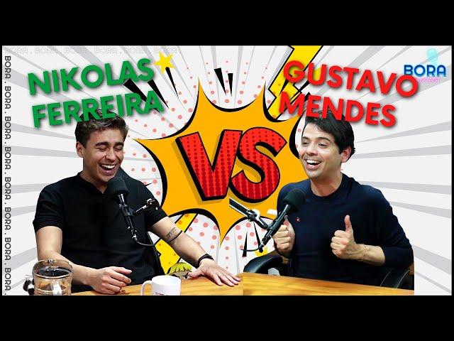 QUEM É NIKOLAS FERREIRA? | GUSTAVO MENDES E NIKOLAS FERREIRA - Cortes do Bora Podcast