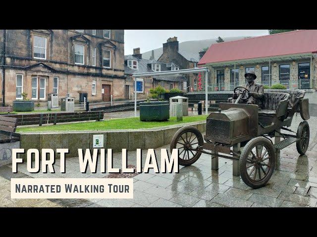 FORT WILLIAM | 4K Narrated Walking Tour | Let's Walk 2021