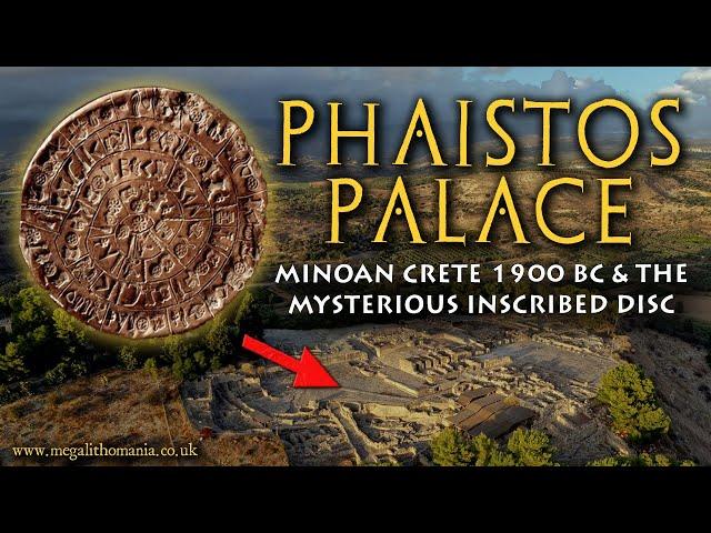 Phaistos Palace | Minoan Origins in Crete 1900 BC and the Mysterious Disc | Megalithomania