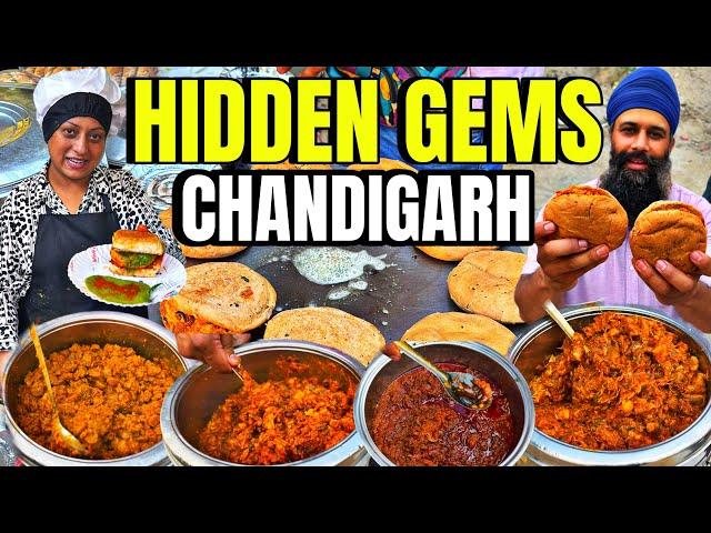 Chandigarh's Hidden Vegetarian Gems | Chandigarh Food Tour | Street Food India | Oyefoodiesingh
