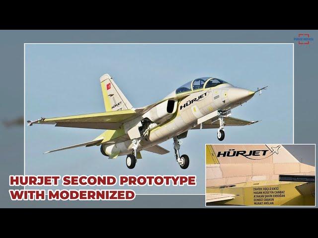 The Second Prototype of the Hurjet Light Combat Trainer Jet with Several Modifications