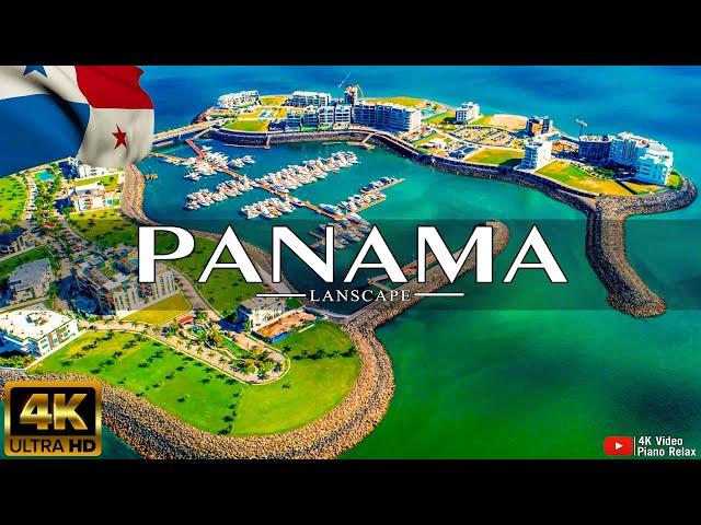 FLYING OVER PANAMA (4K UHD) - Relaxing Music Along With Beautiful Nature Videos - 4K Video HD