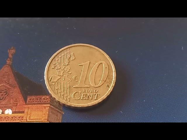 Rare & Expensive $ 67,000.00 if you have it! Coin Euro Italy worth big money 10 Cent Euro 2002