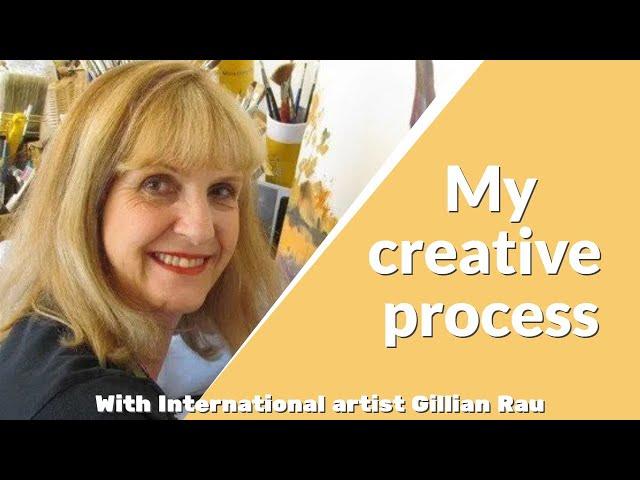 Oil Painting:  Unveiling the Magic: Gillian Rau's Creative Process Revealed