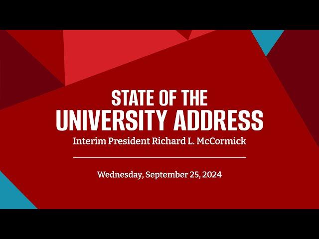 Stony Brook University 2024 State of the University Address