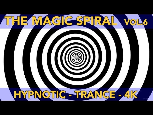 Magic Spiral Vol 6 - Hypnotic - Trance - Dance - 4K