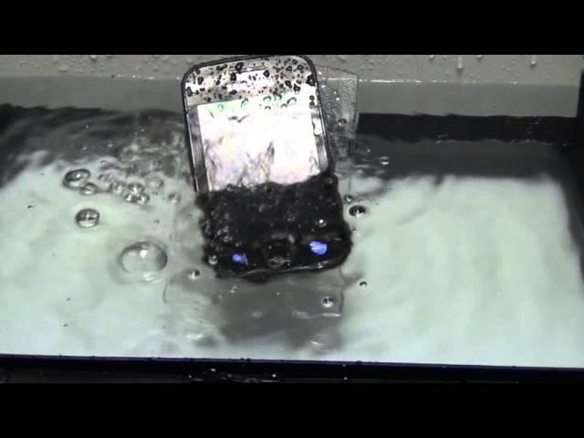 Samsung Galaxy submersion Nanofics treated.MPG