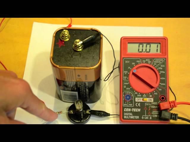 Measuring Voltage with a Digital Multimeter