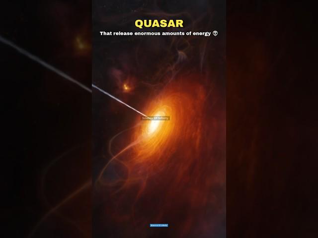 Black Hole vs Quasar  #shorts #space #universe