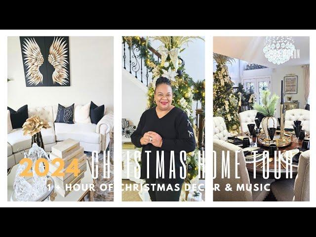 2024 Christmas Home Tour | 1- Hour + of Christmas Decor & Music